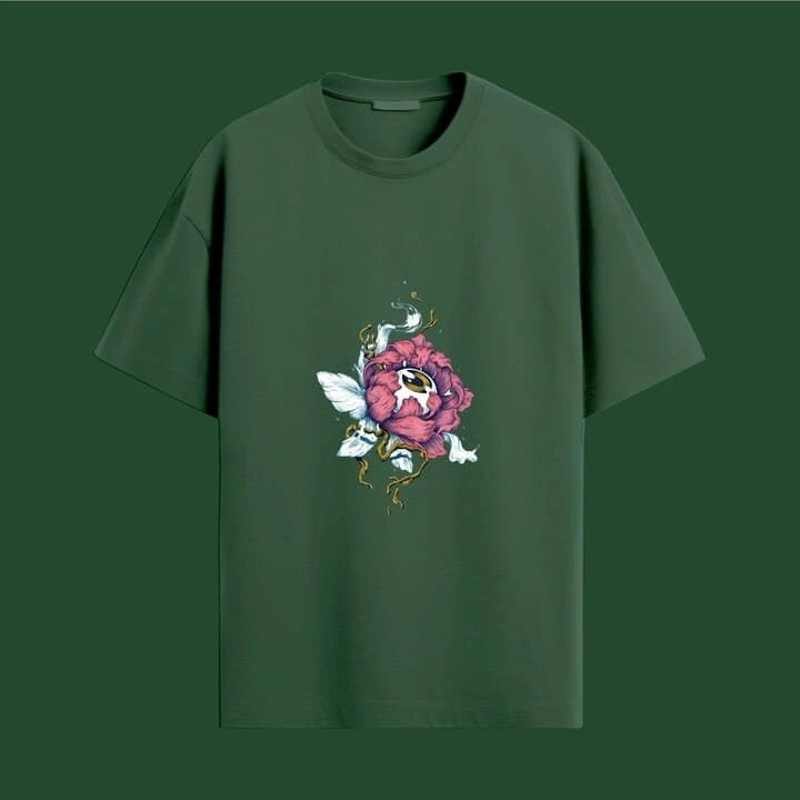 Cute Blossom Buzz Oversized T-Shirt - Urban Thesis