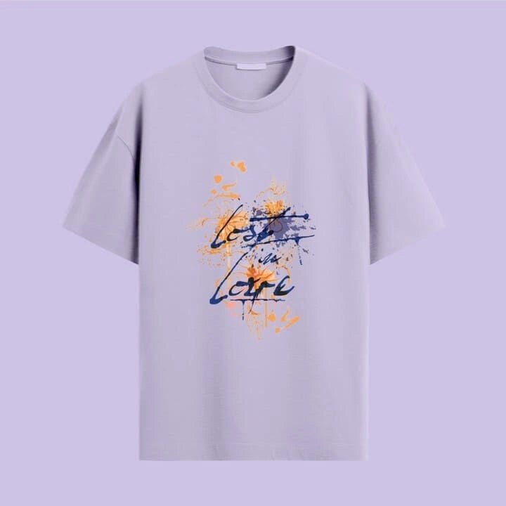 Cute Lost in Love Oversized T-Shirt - Urban Thesis