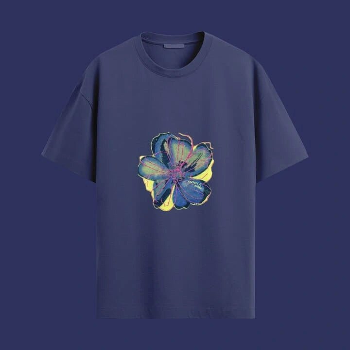 Cute Midnight Bloom Oversized T-Shirt - Urban Thesis