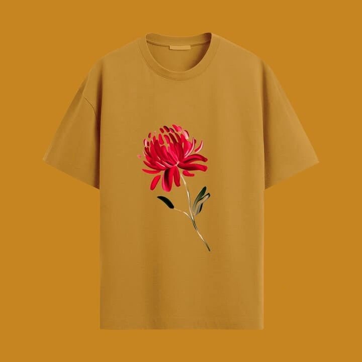 Cute Wildflower Oversized T-Shirt - Urban Thesis